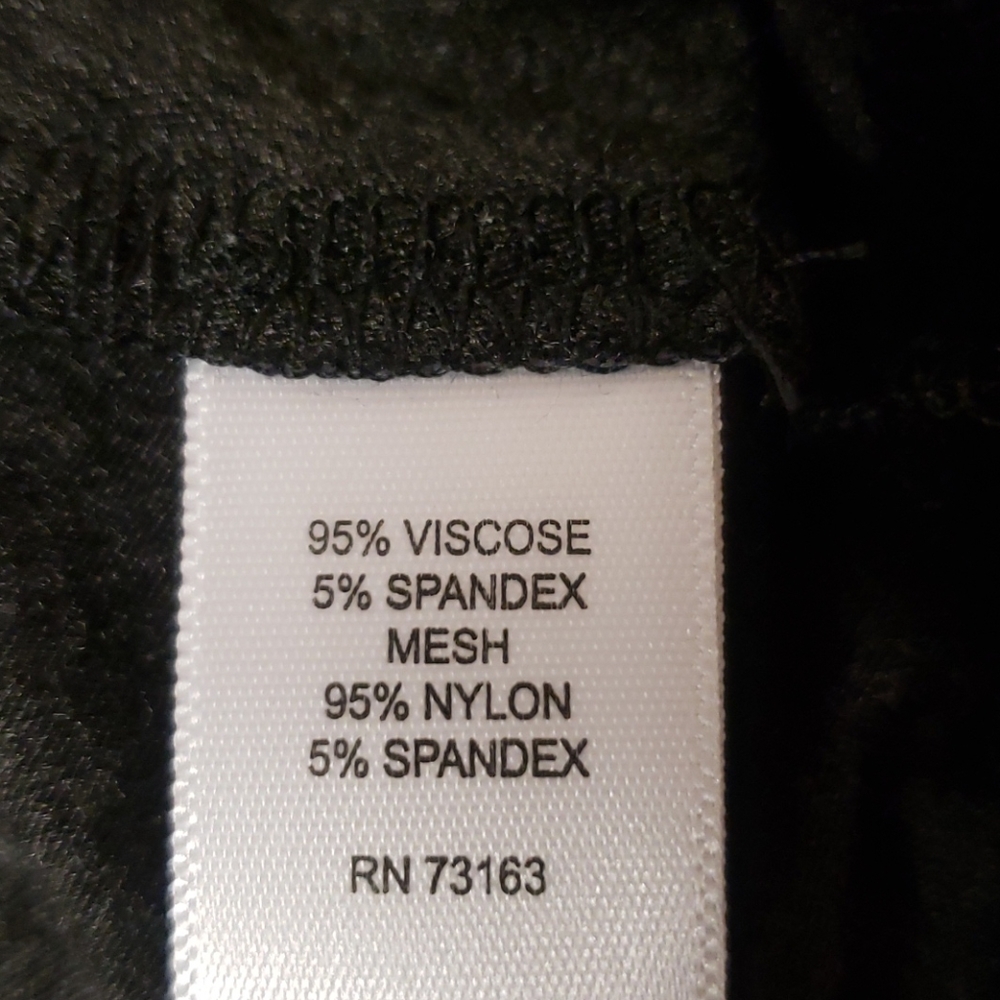 Lg. Cable & Gauge Stretch Black Dress C53 - Picture 6 of 7